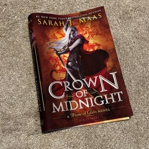 OOP DUST JACKET CROWN OF MIDNIGHT